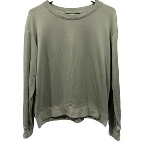 Honeydew Intimates Pj Top Women's Sage Green Soft Knit Pajamas Sleep Shirt Med